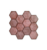 Pink Peel and Stick 3D Tiles